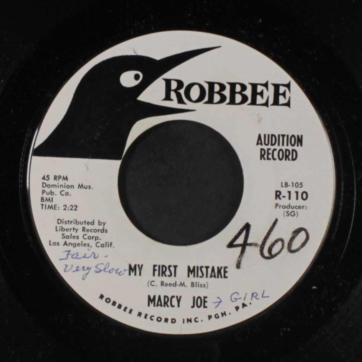 ronnie / my first mistake by MARCY JOE