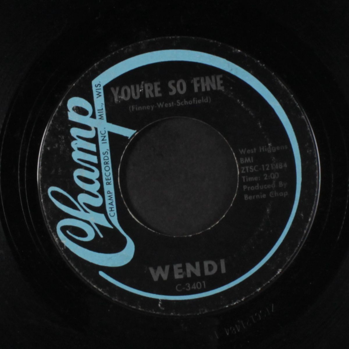 you're so fine / the right boy by WENDI