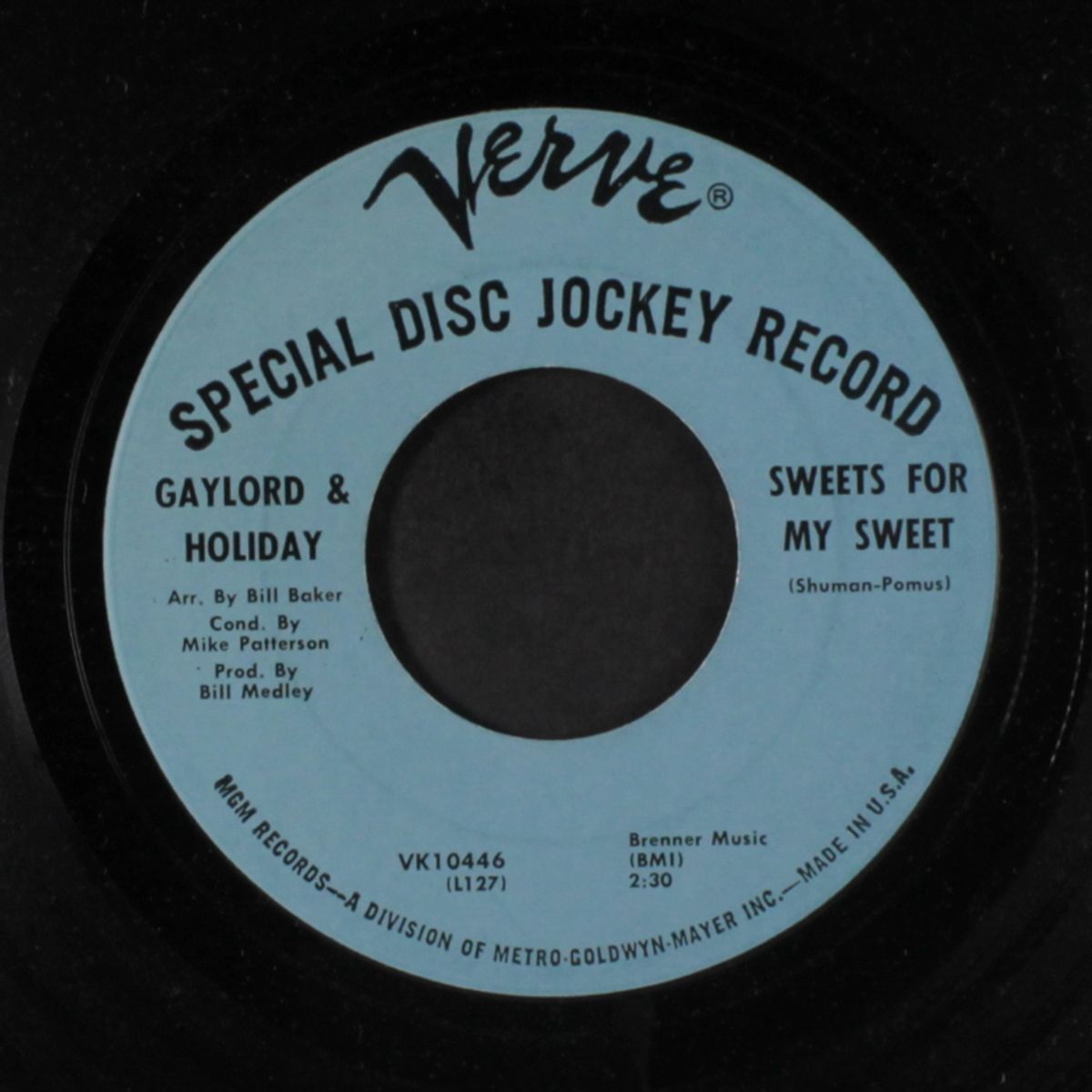 sweets for my sweet / what's my name? by GAYLORD & HOLIDAY