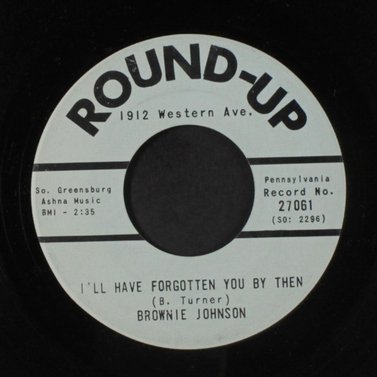 i'll have forgotten you by then / before i met you by BROWNIE JOHNSON