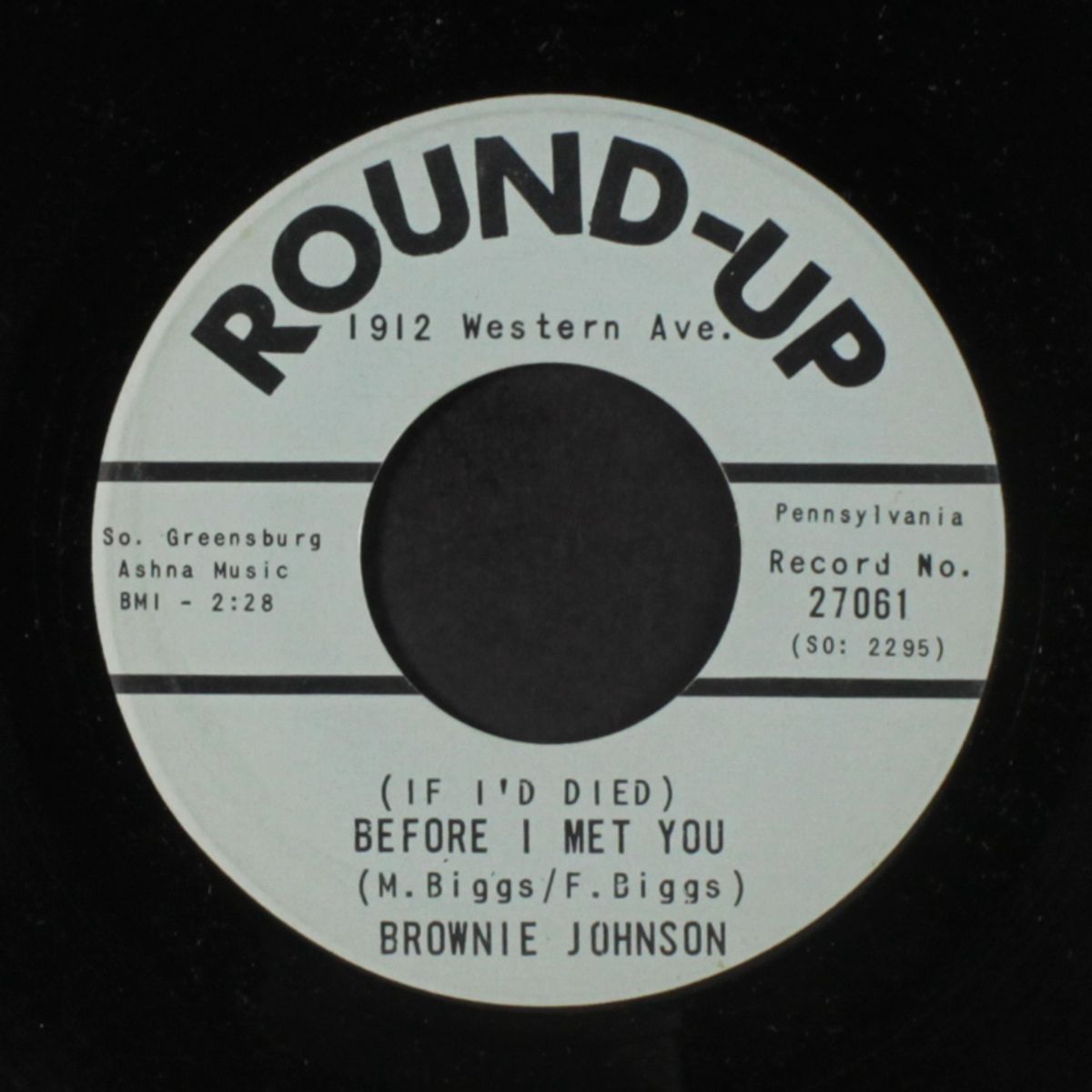 i'll have forgotten you by then / before i met you by BROWNIE JOHNSON