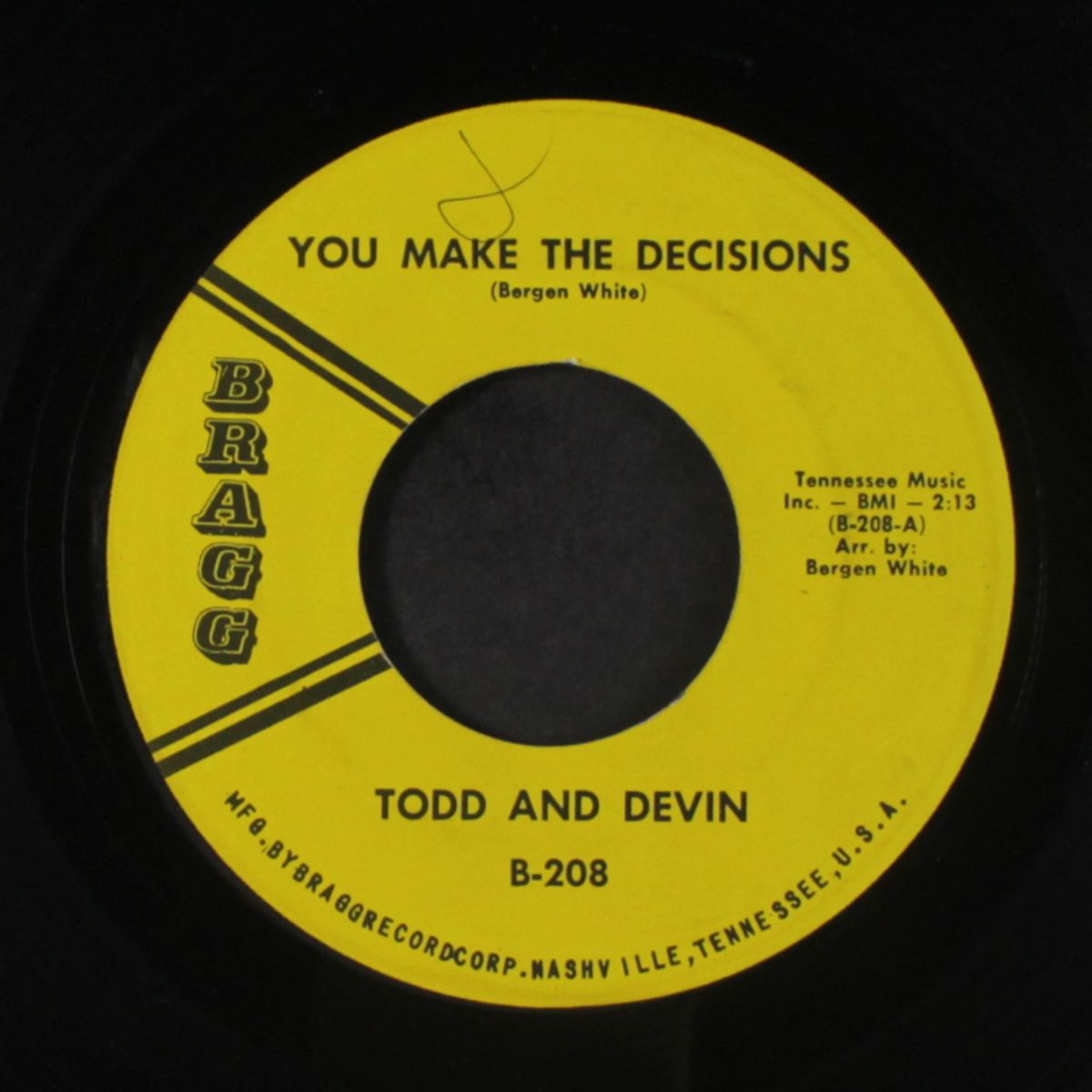you were gone / you make the decisions by TODD & DEVIN