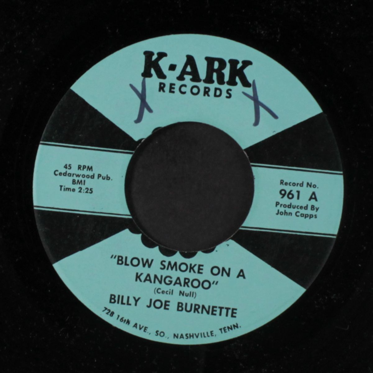 have i told you lately / blow smoke on a kangaroo by BILLY JOE BURNETTE