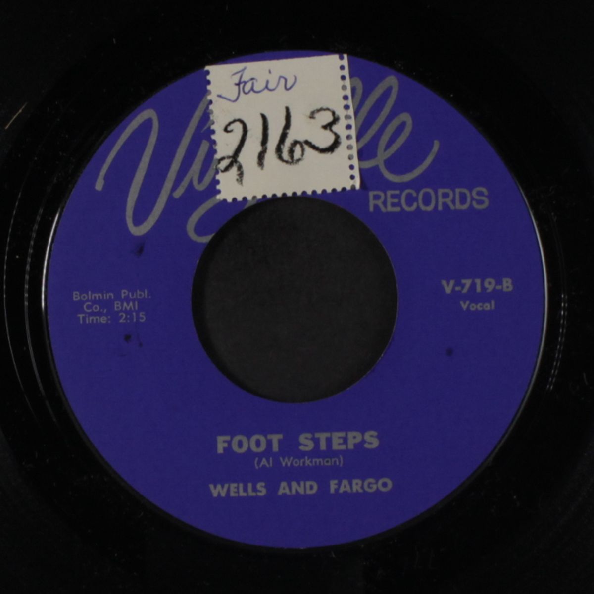 gun trouble / foot steps by WELLS & FARGO