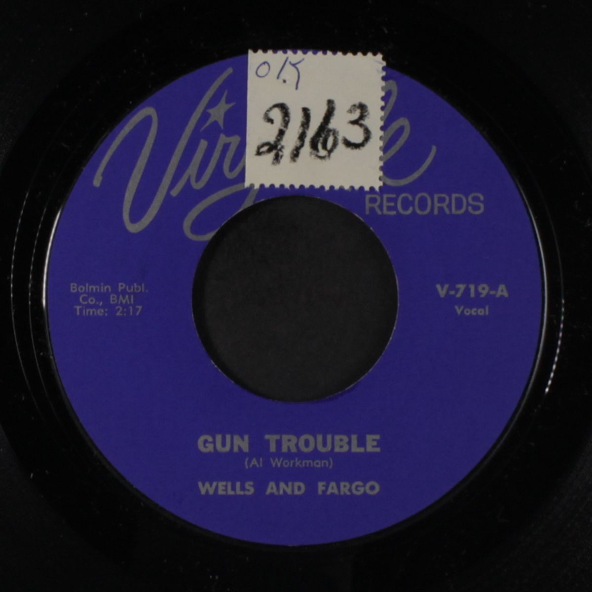 gun trouble / foot steps by WELLS & FARGO