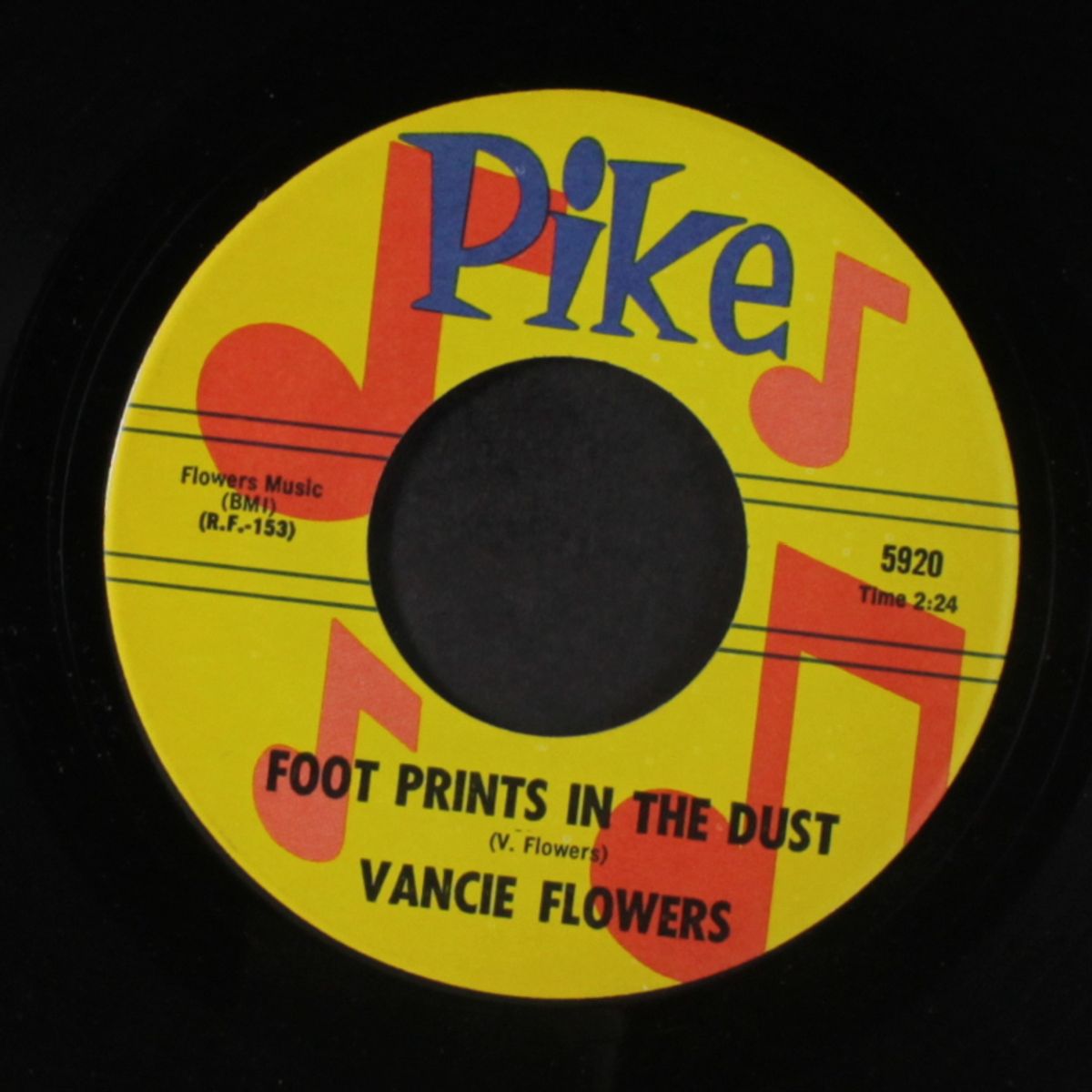 i've just got to tell you / foot prints in the dust by VANCIE FLOWERS