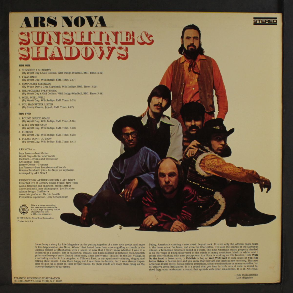sunshine & shadows by ARS NOVA
