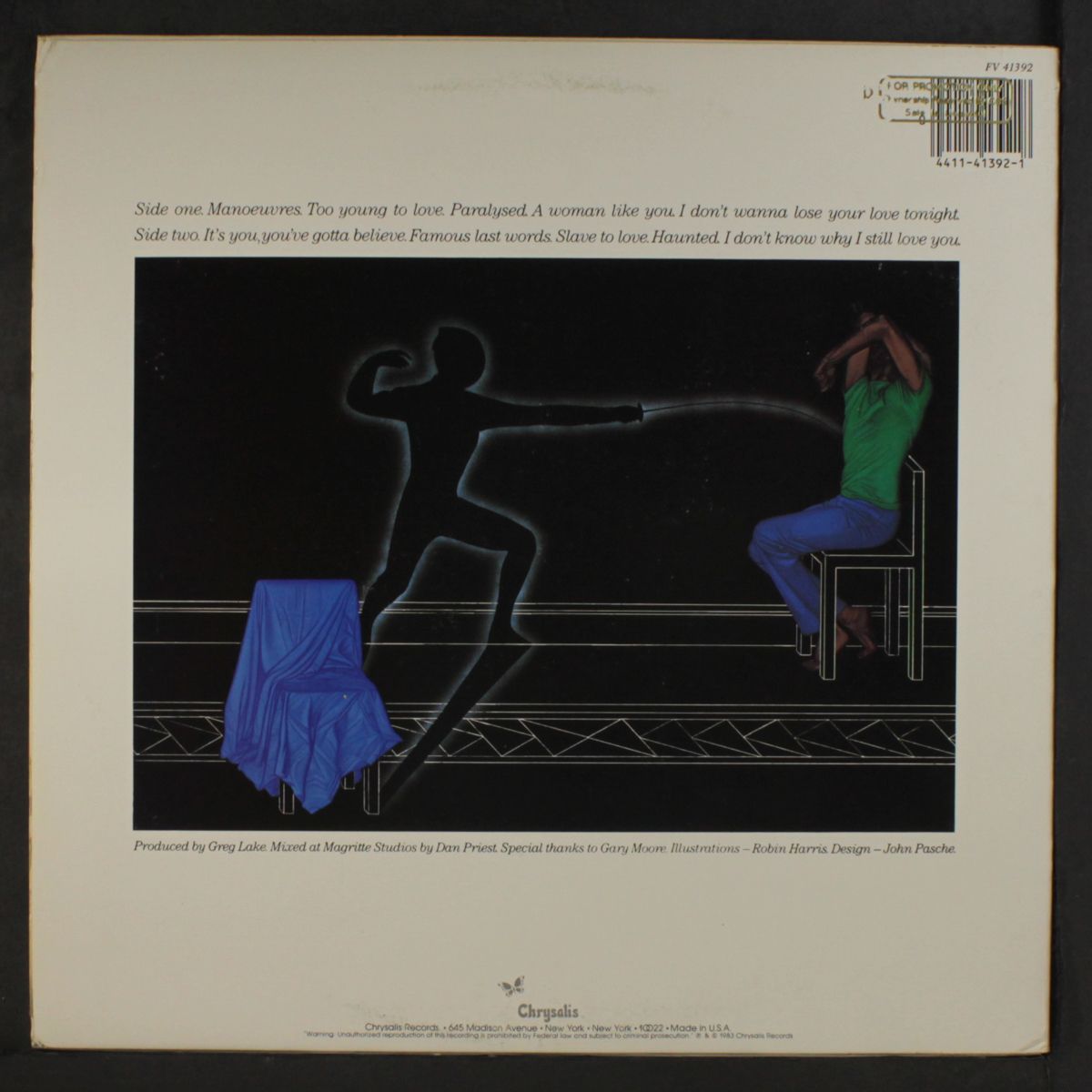 manoeuvres by GREG LAKE