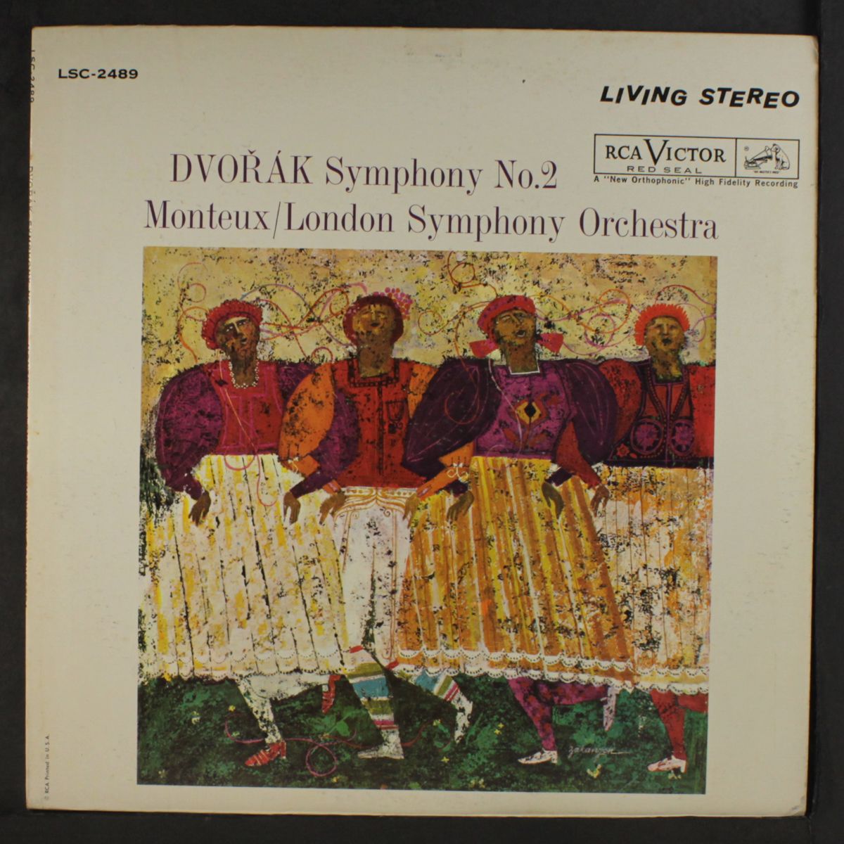 dvorak: symphony no. 2 by PIERRE MONTEUX