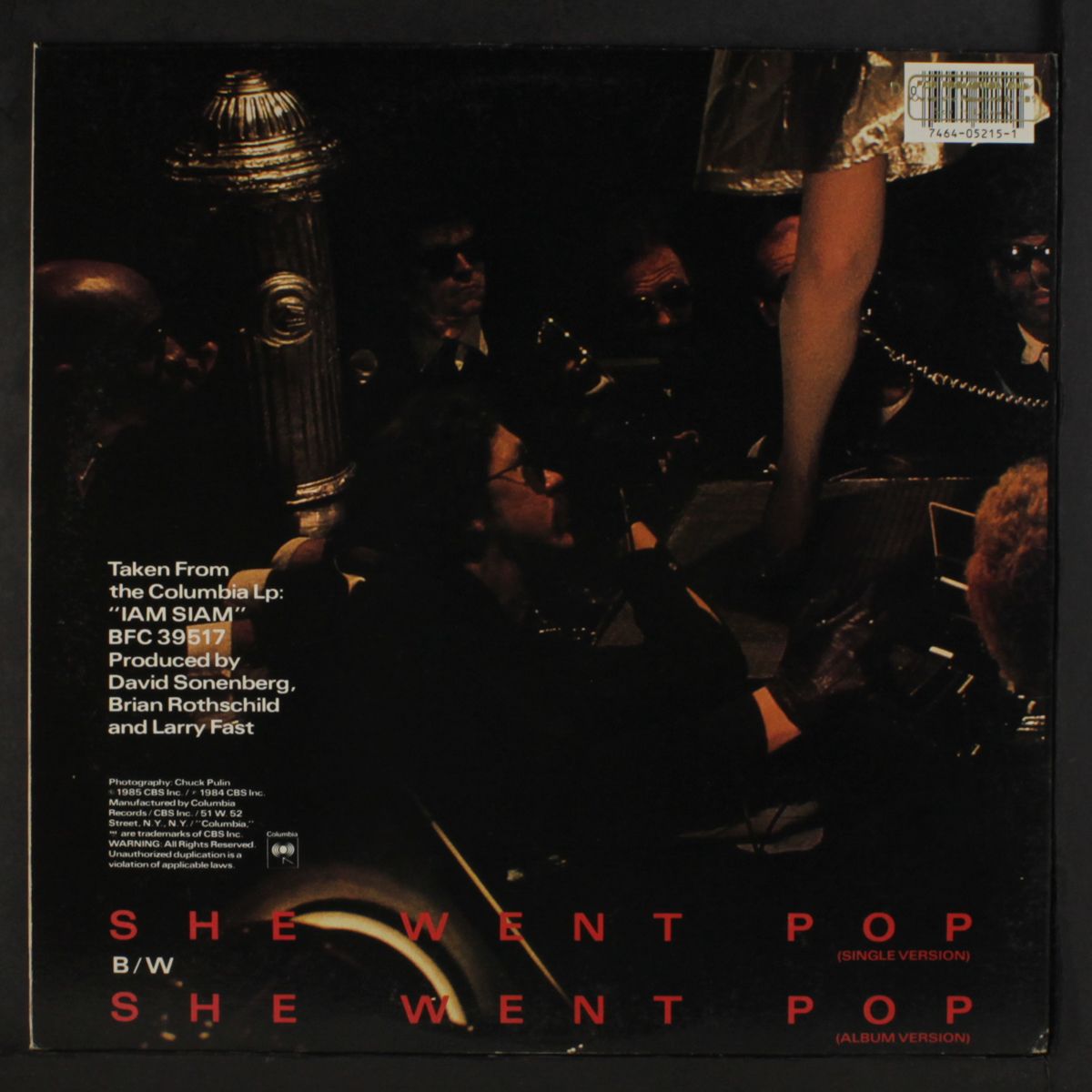 she went pop / album version by IAM SIAM