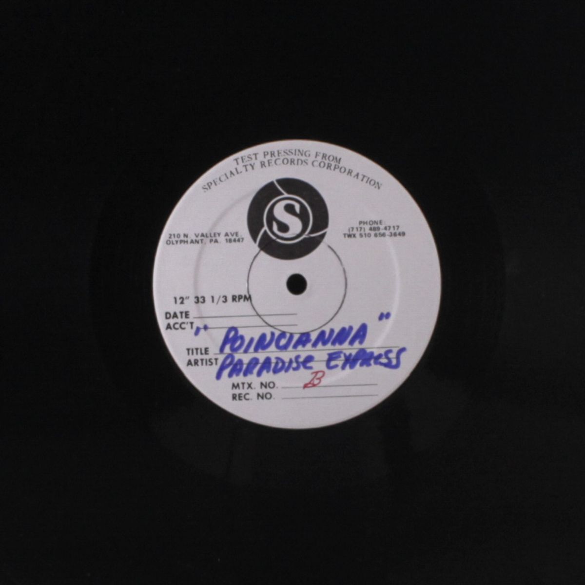 dance / poinciana by PARADISE EXPRESS