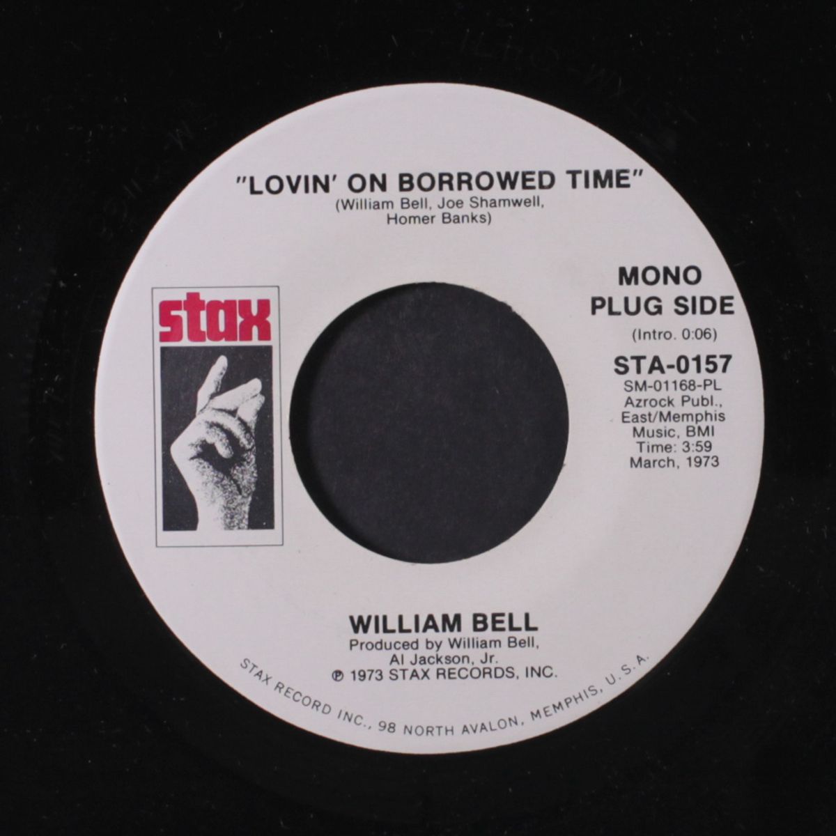 lovin' on borrowed time / mono by WILLIAM BELL