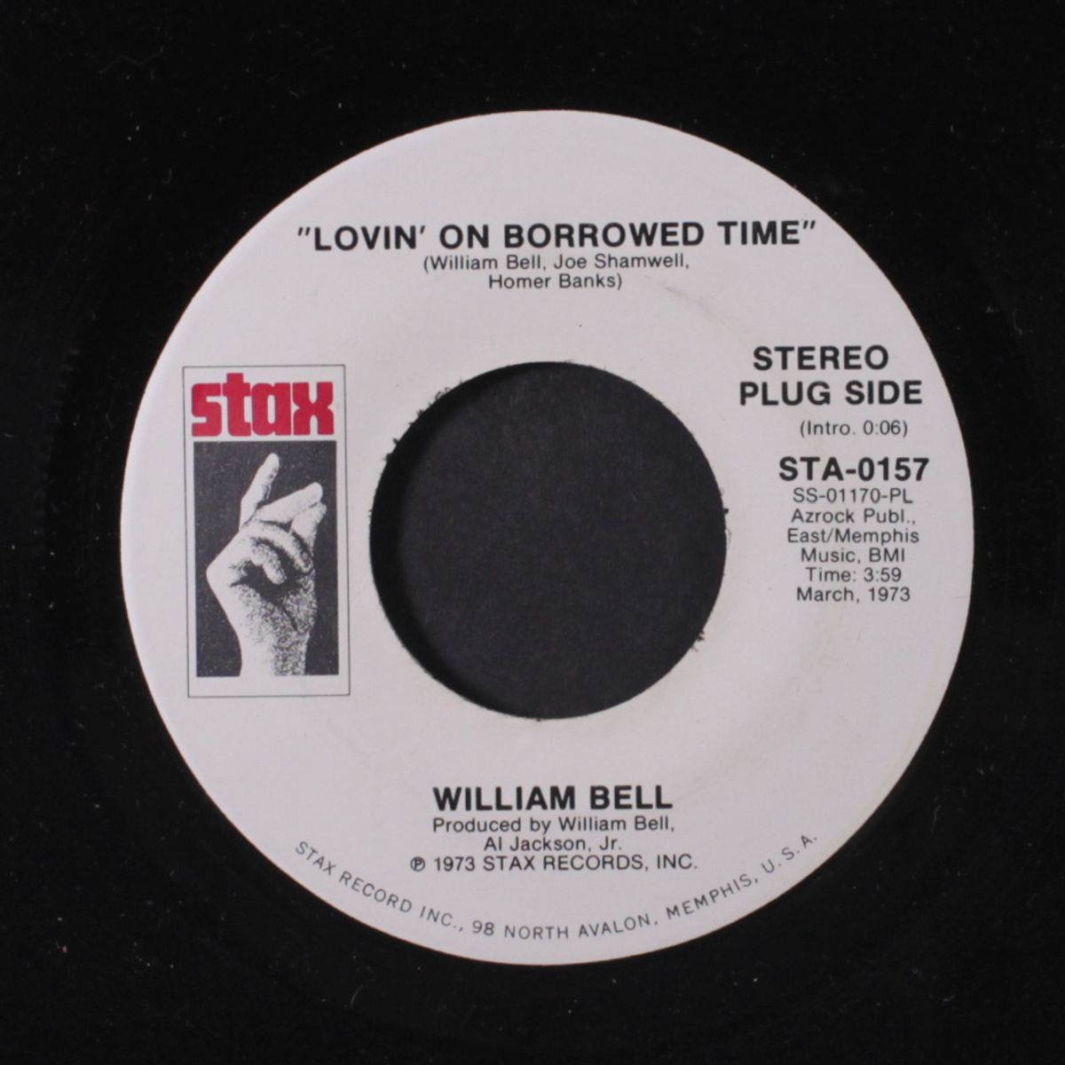 lovin' on borrowed time / mono by WILLIAM BELL