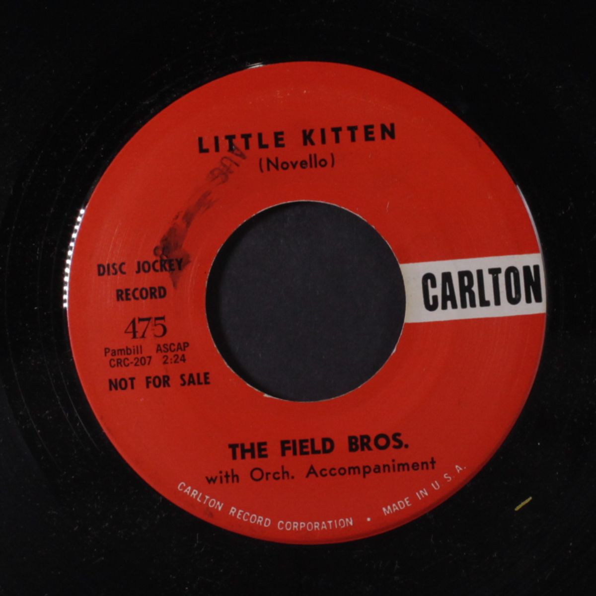 time and time again / little kitten by FIELD BROTHERS