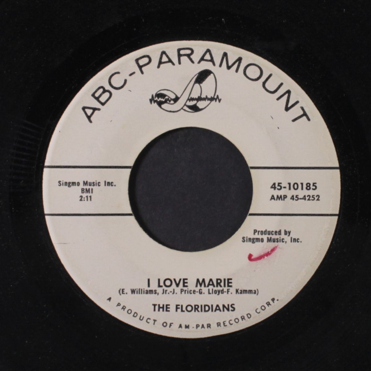 the lucky old sun / i love marie by FLORIDIANS