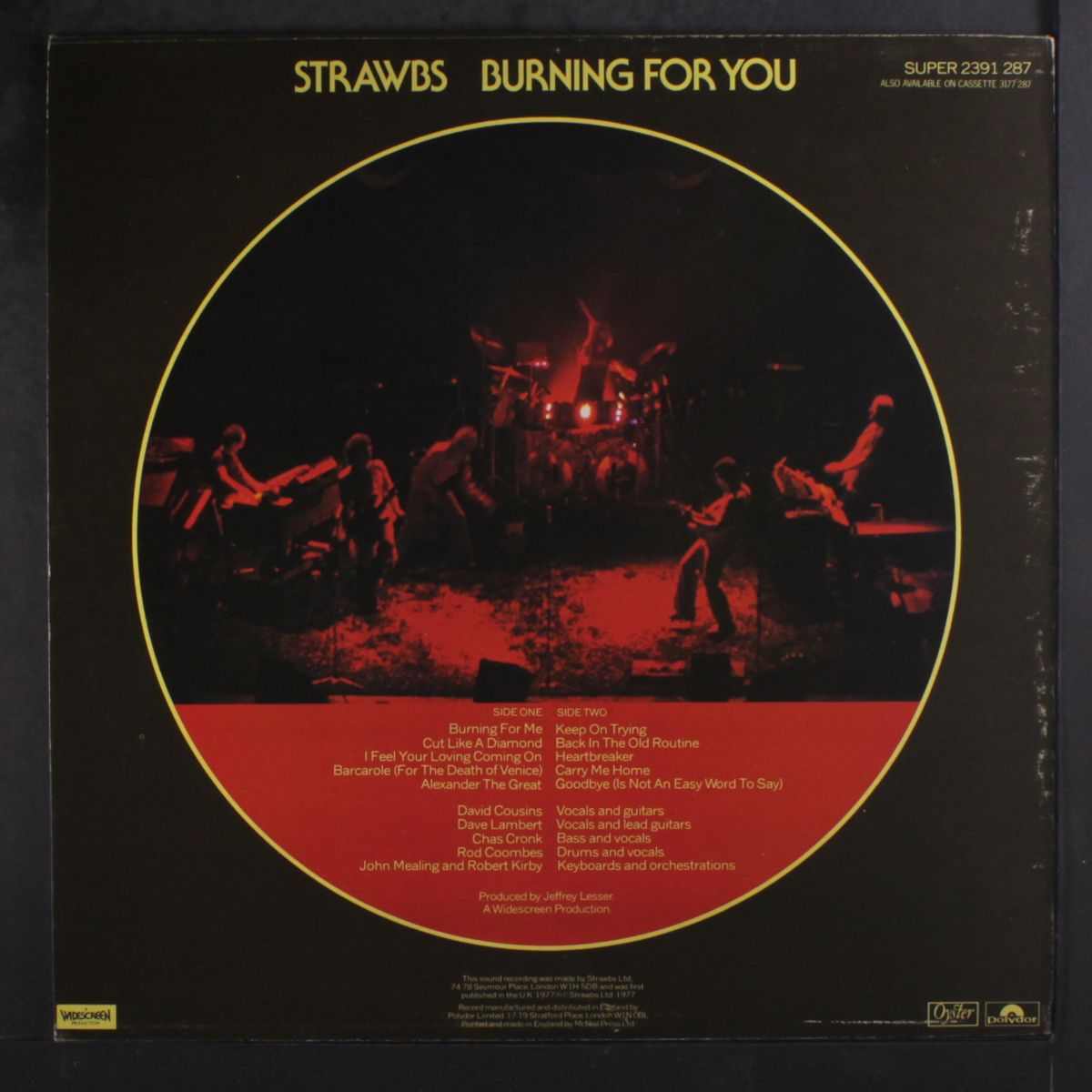 burning for you by STRAWBS