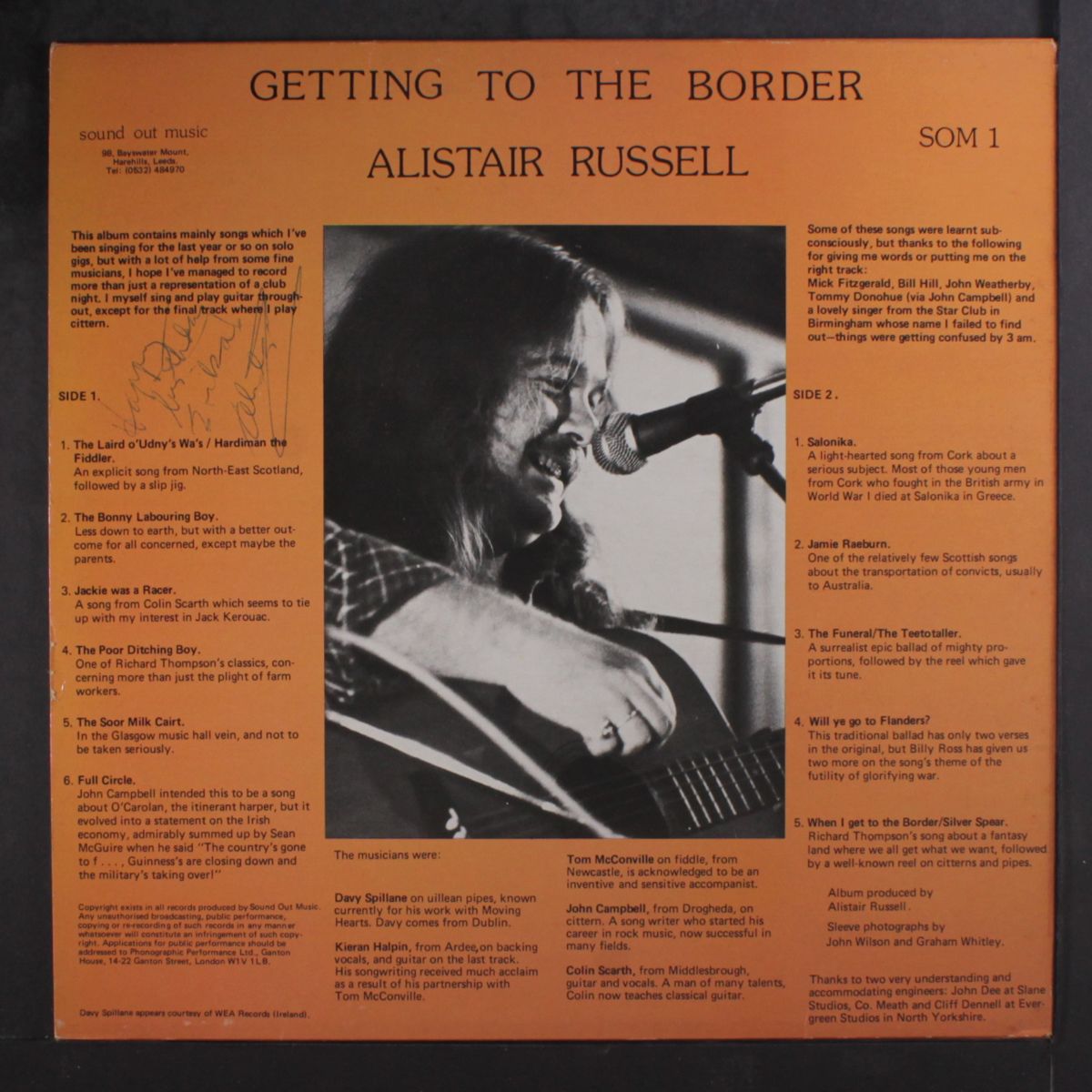 getting to the border by ALISTAIR RUSSELL