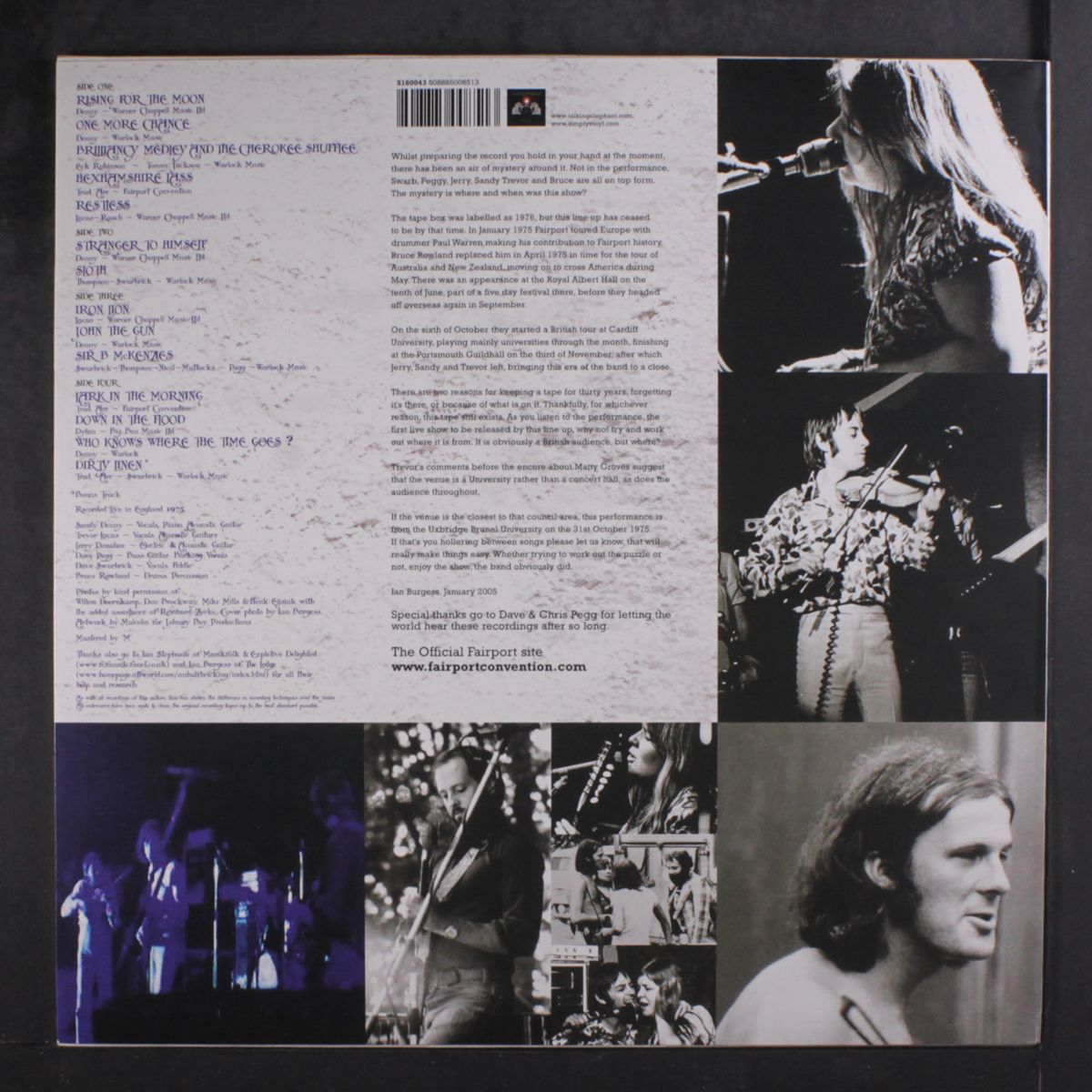 1975 the woodworm archives, vol. 1 by FAIRPORT CONVENTION