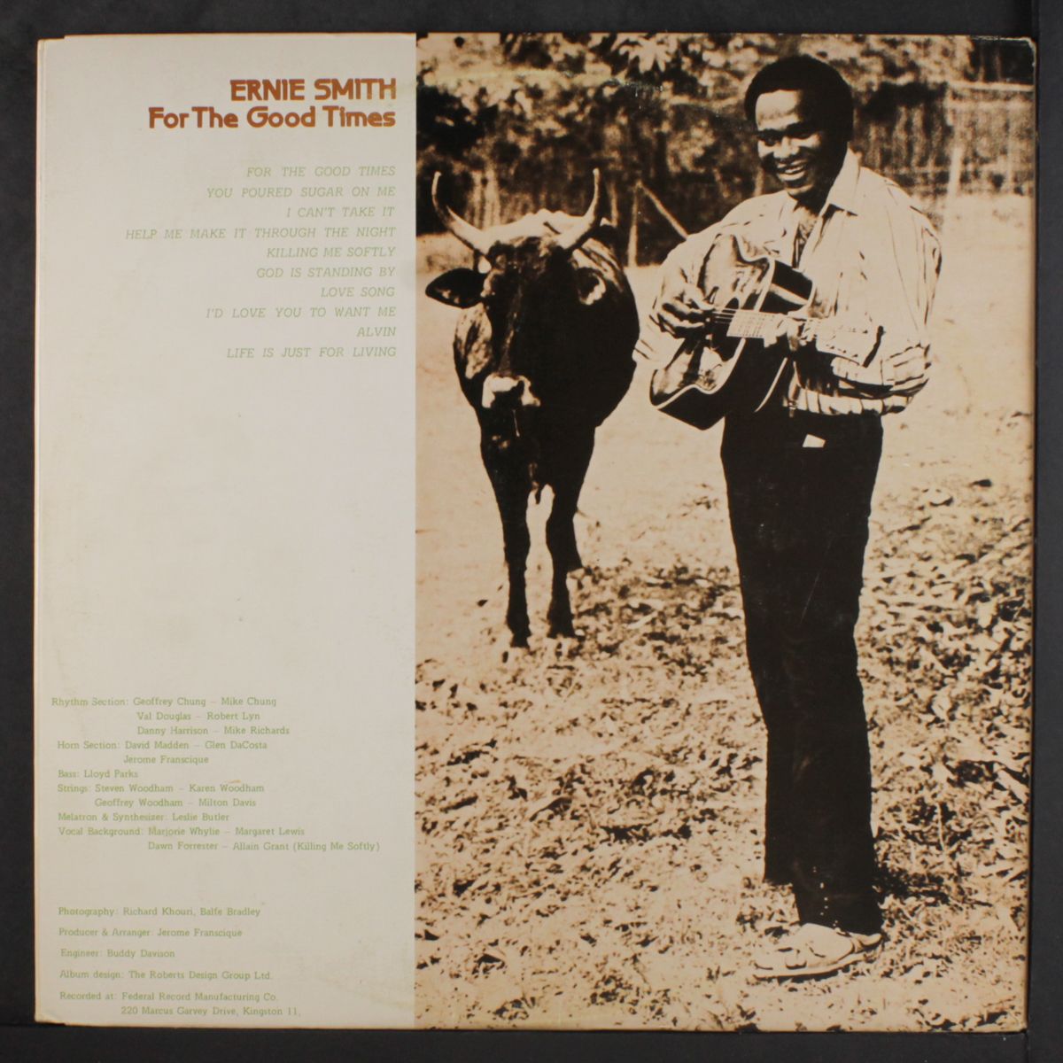 for the good times by ERNIE SMITH