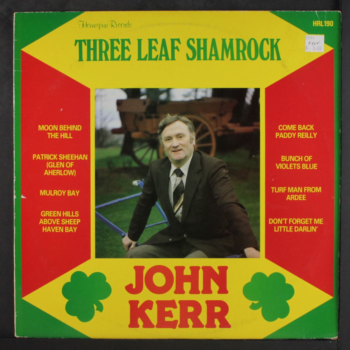 three leaf shamrock by JOHN KERR