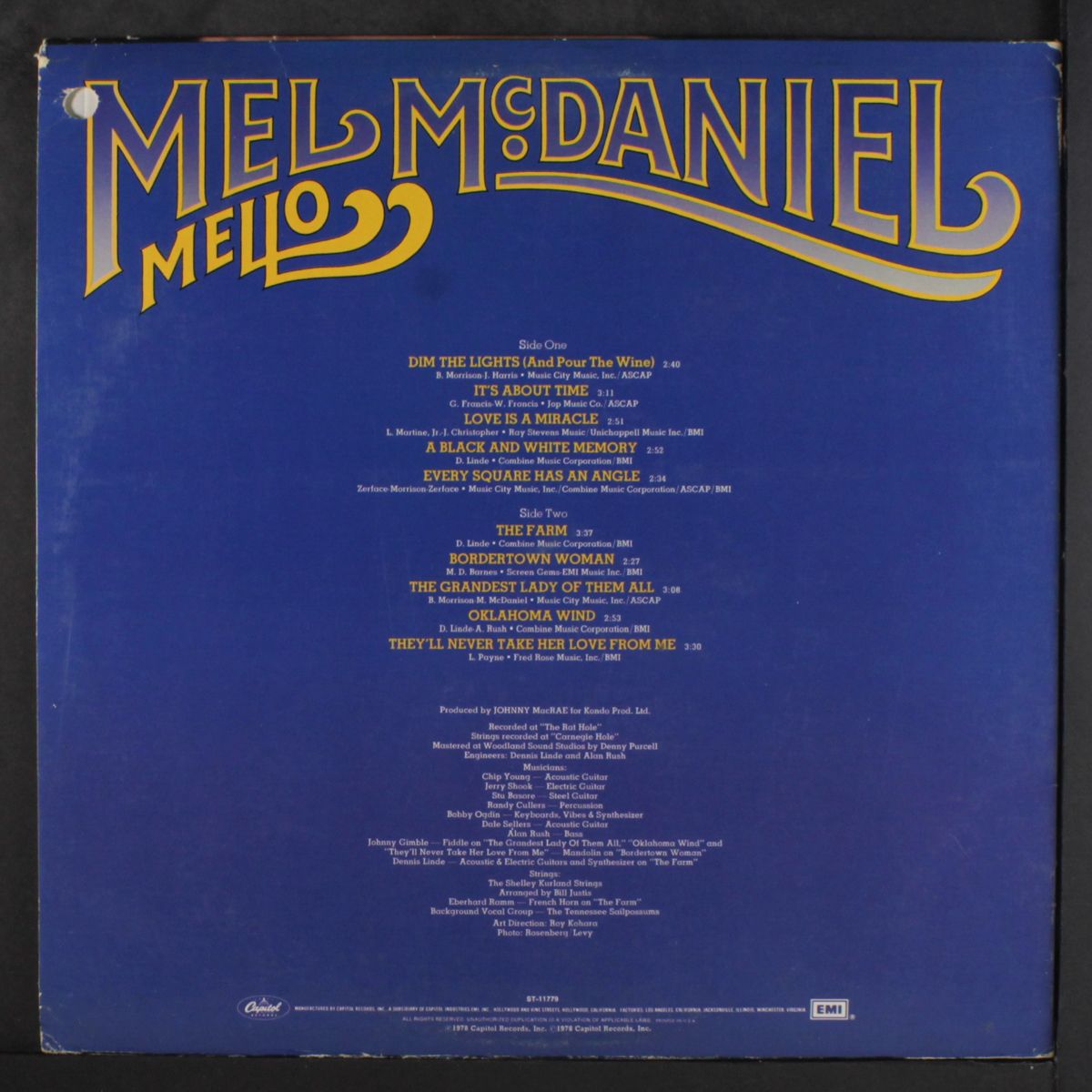 mello by MEL MCDANIEL