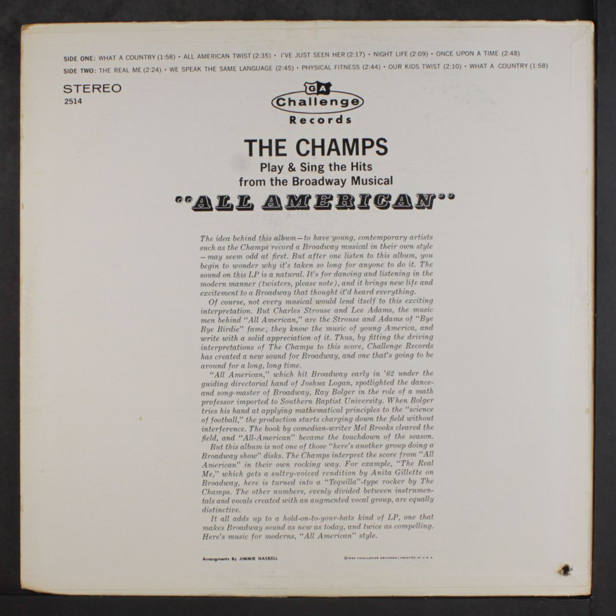 all american by CHAMPS