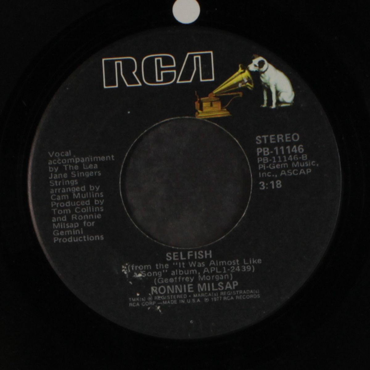 what a difference you've made in my life / mono by RONNIE MILSAP