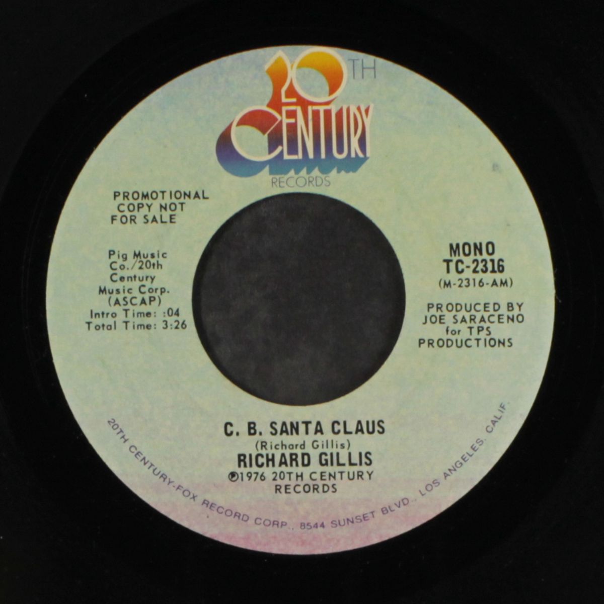 c.b. santa claus / mono by RICHARD GILLIS