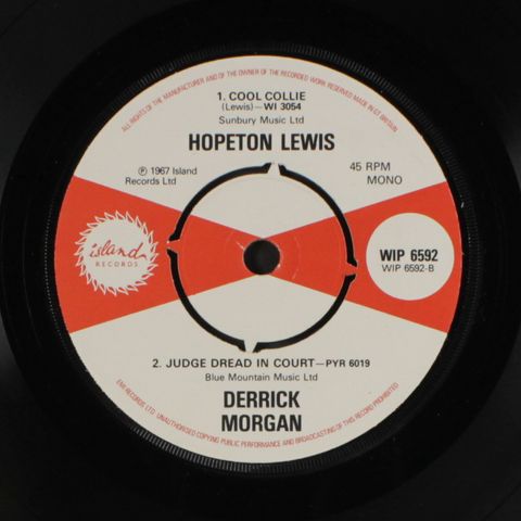 DESMOND DEKKER, HOPETON LEWIS, DERRICK MORGAN