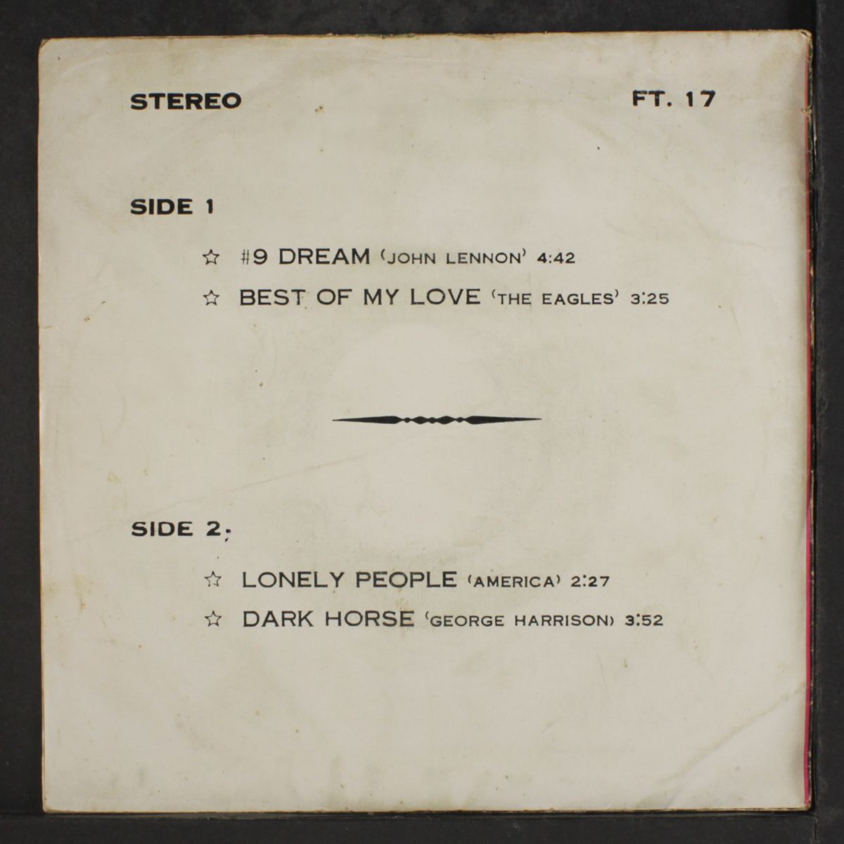 #9 dream + 3 by JOHN LENNON & OTHERS