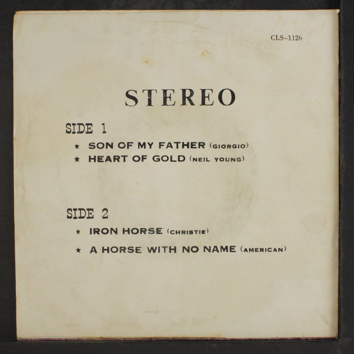 heart of gold + 3 by NEIL YOUNG & OTHERS