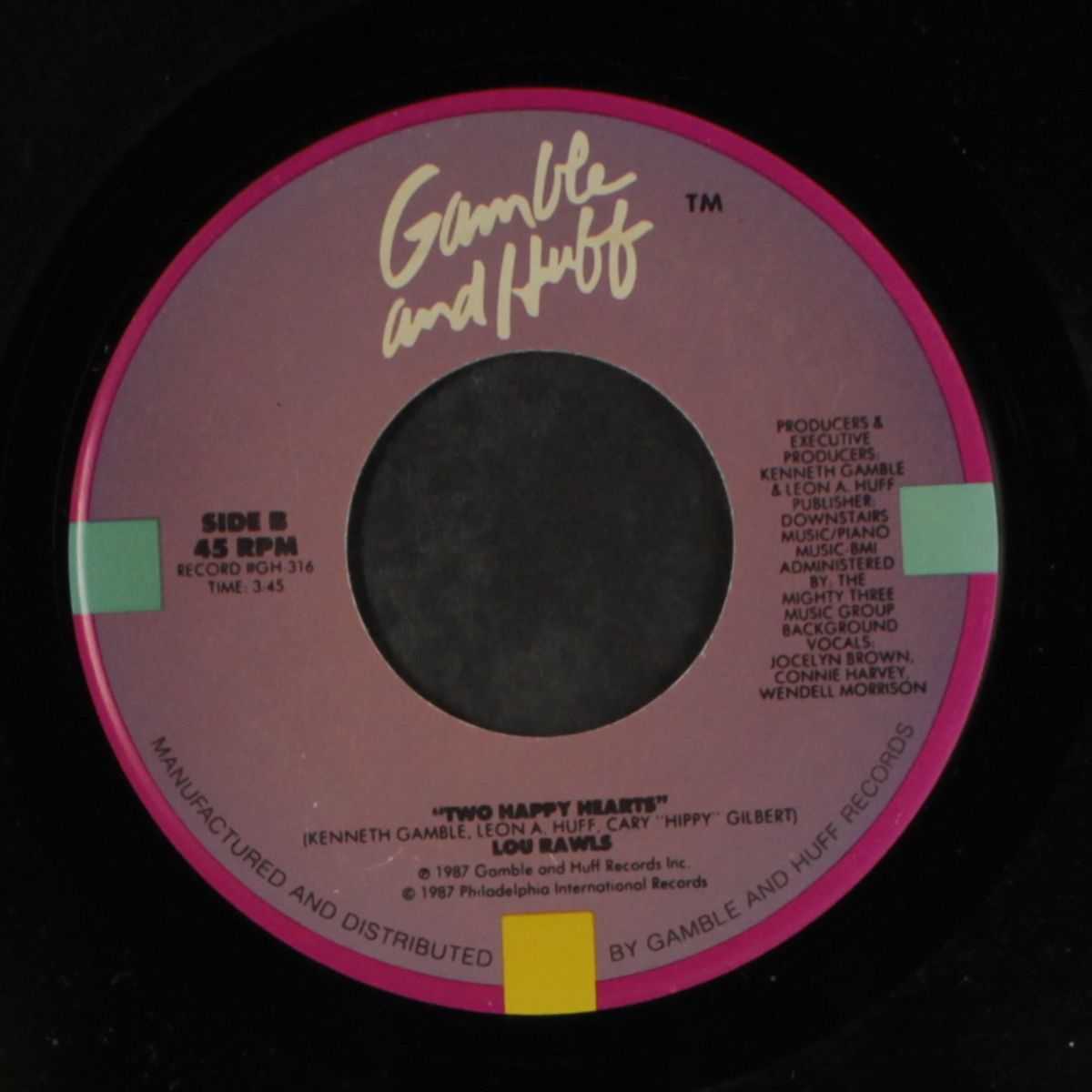 jealous lover / two happy hearts by LOU RAWLS