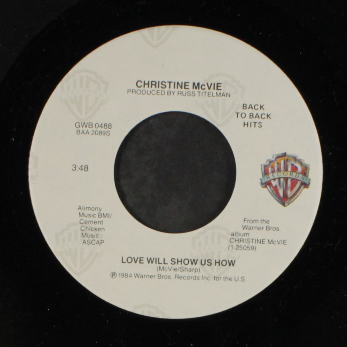 got a hold on me / love will show us how by CHRISTINE MCVIE