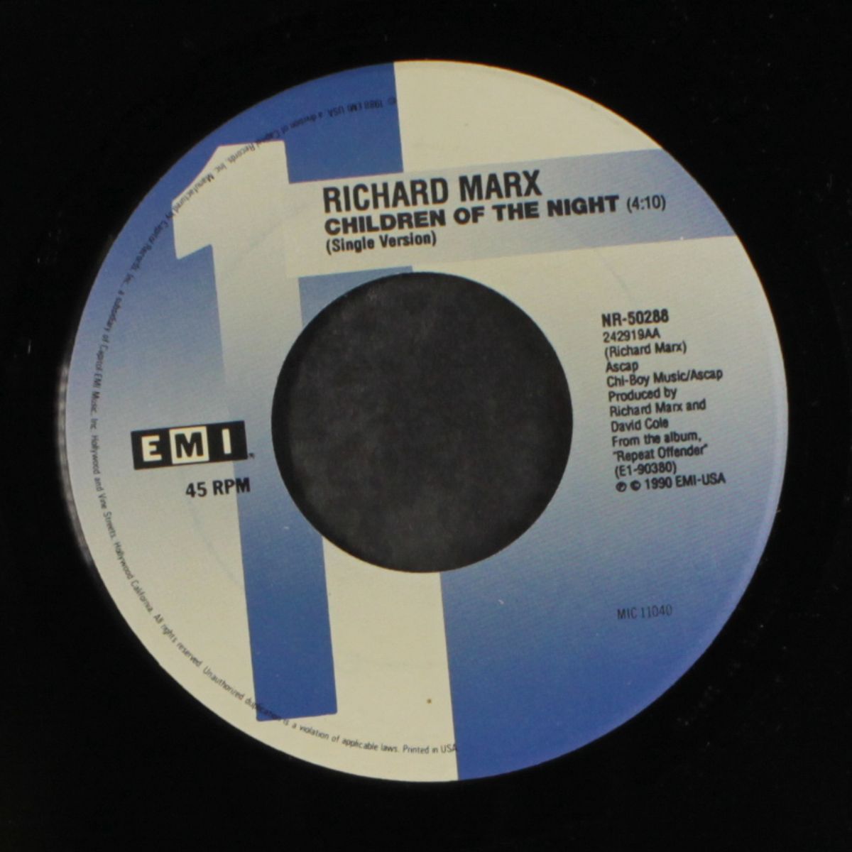 children of the night / real world by RICHARD MARX