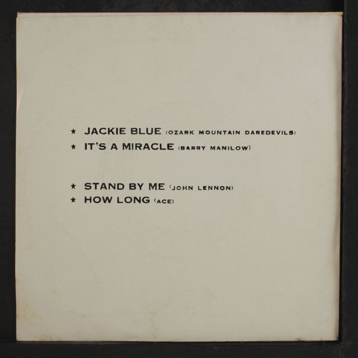 stand by me + 3 by JOHN LENNON & OTHERS