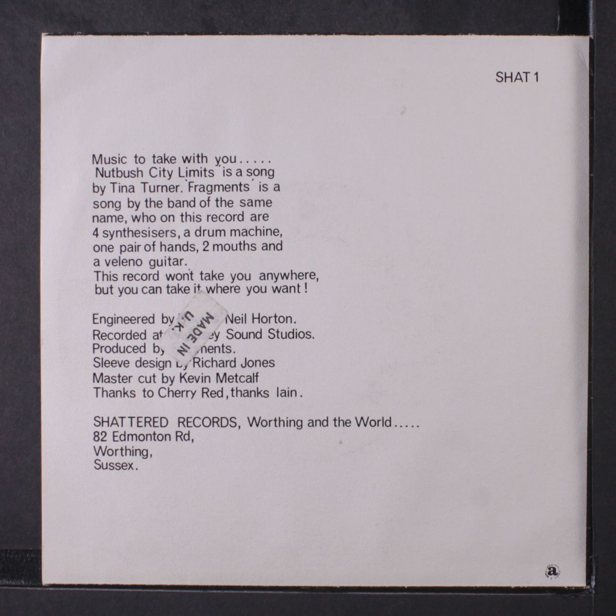 nut bush city limits by FRAGMENTS