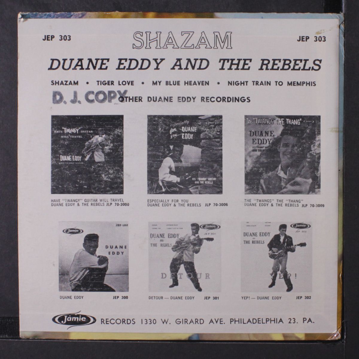 shazam by DUANE EDDY