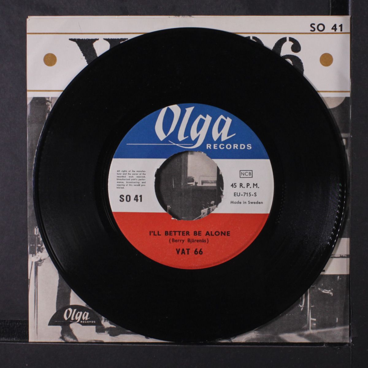 lady lady / i'll better be alone by VAT 66