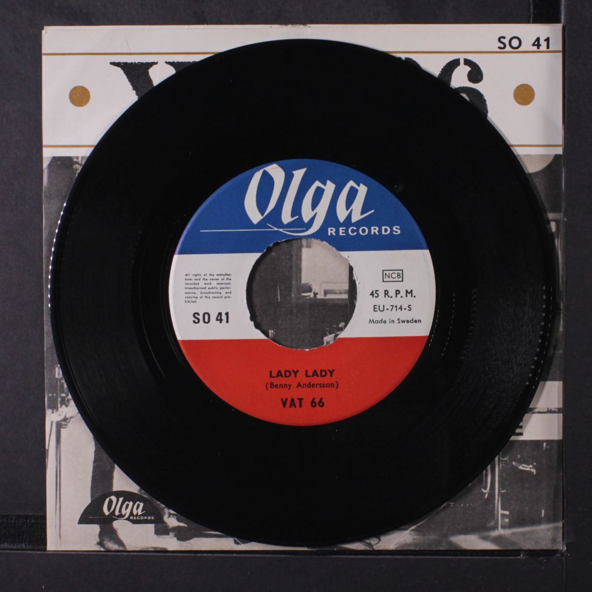 lady lady / i'll better be alone by VAT 66