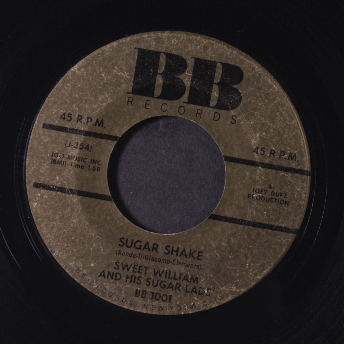 big bad bill / sugar shake by SWEET WILLIAM