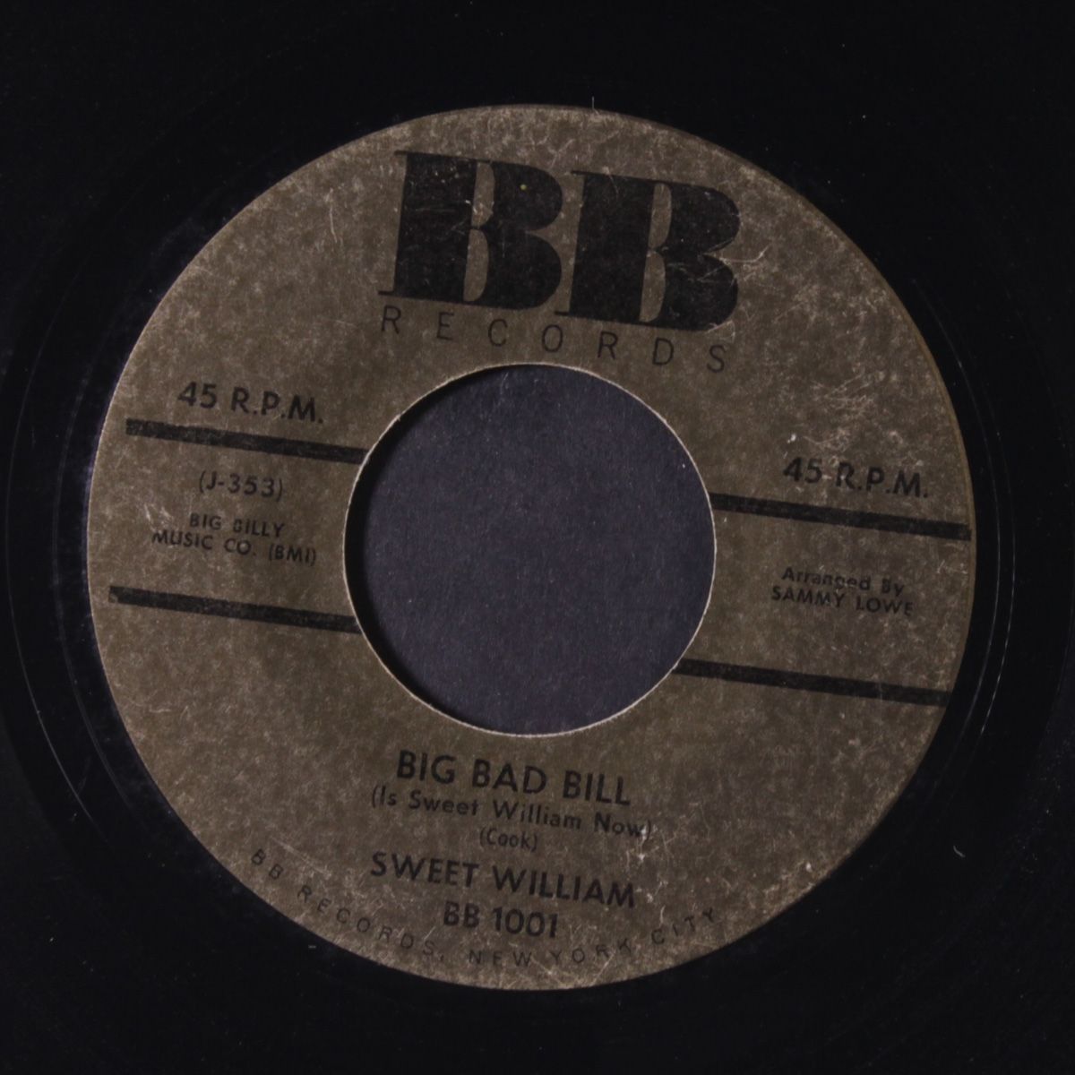 big bad bill / sugar shake by SWEET WILLIAM