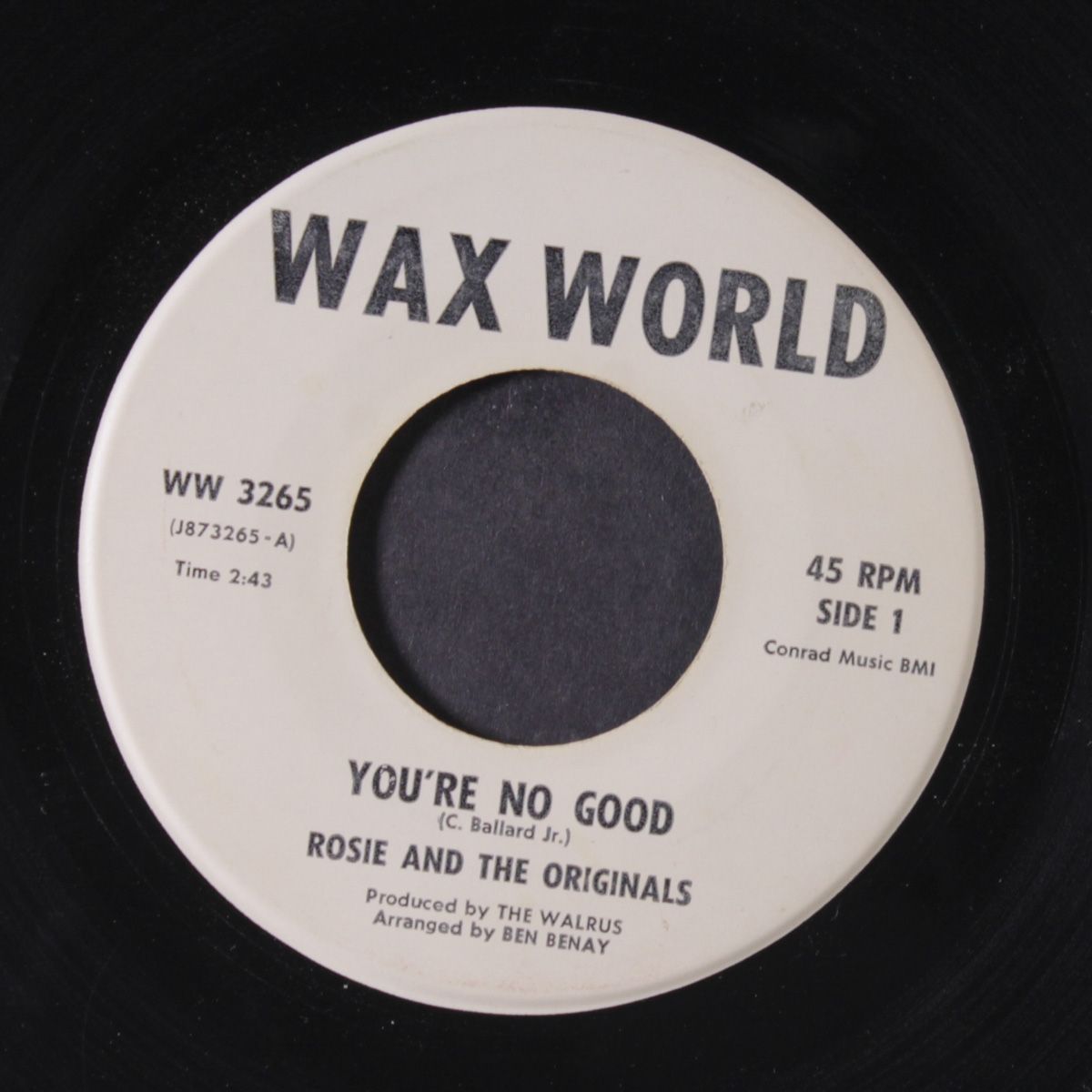 you're no good / i don't understand by ROSIE & ORIGINALS