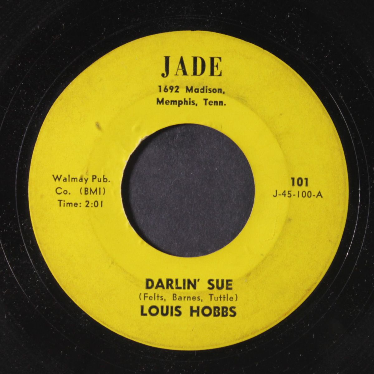 good good lovin' / darling sue by LOUIS HOBBS