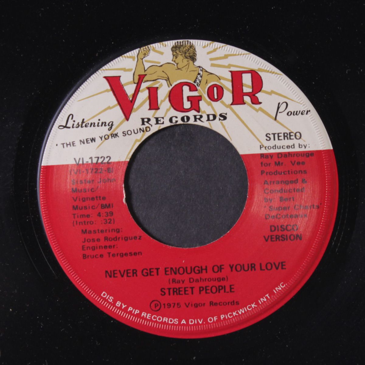 never get enough of your love / disco by STREET PEOPLE