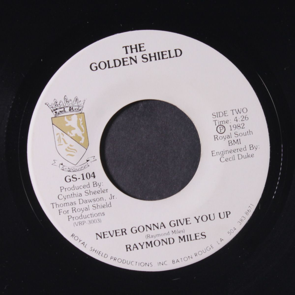 give it to jesus he'll fix it / never gonna give you up by RAYMOND MILES