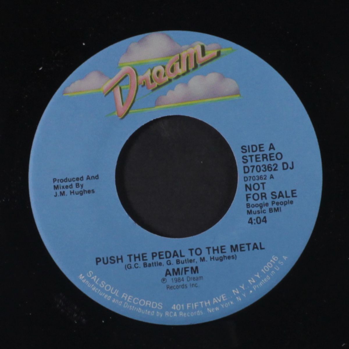 push the pedal to the metal / same by AM/FM