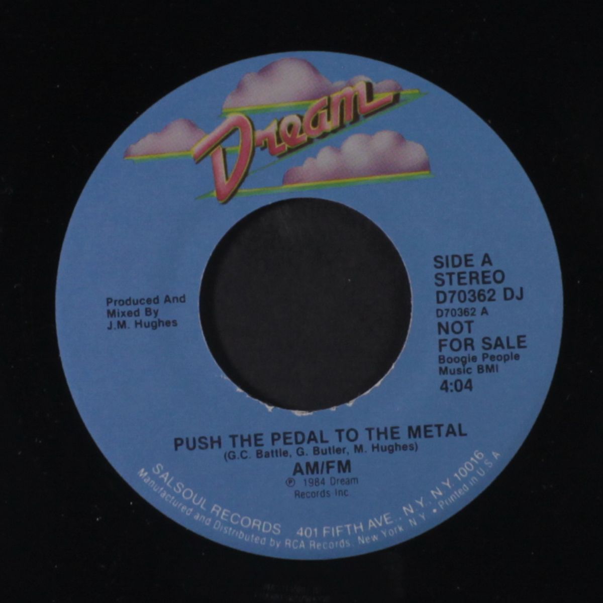 push the pedal to the metal / same by AM/FM