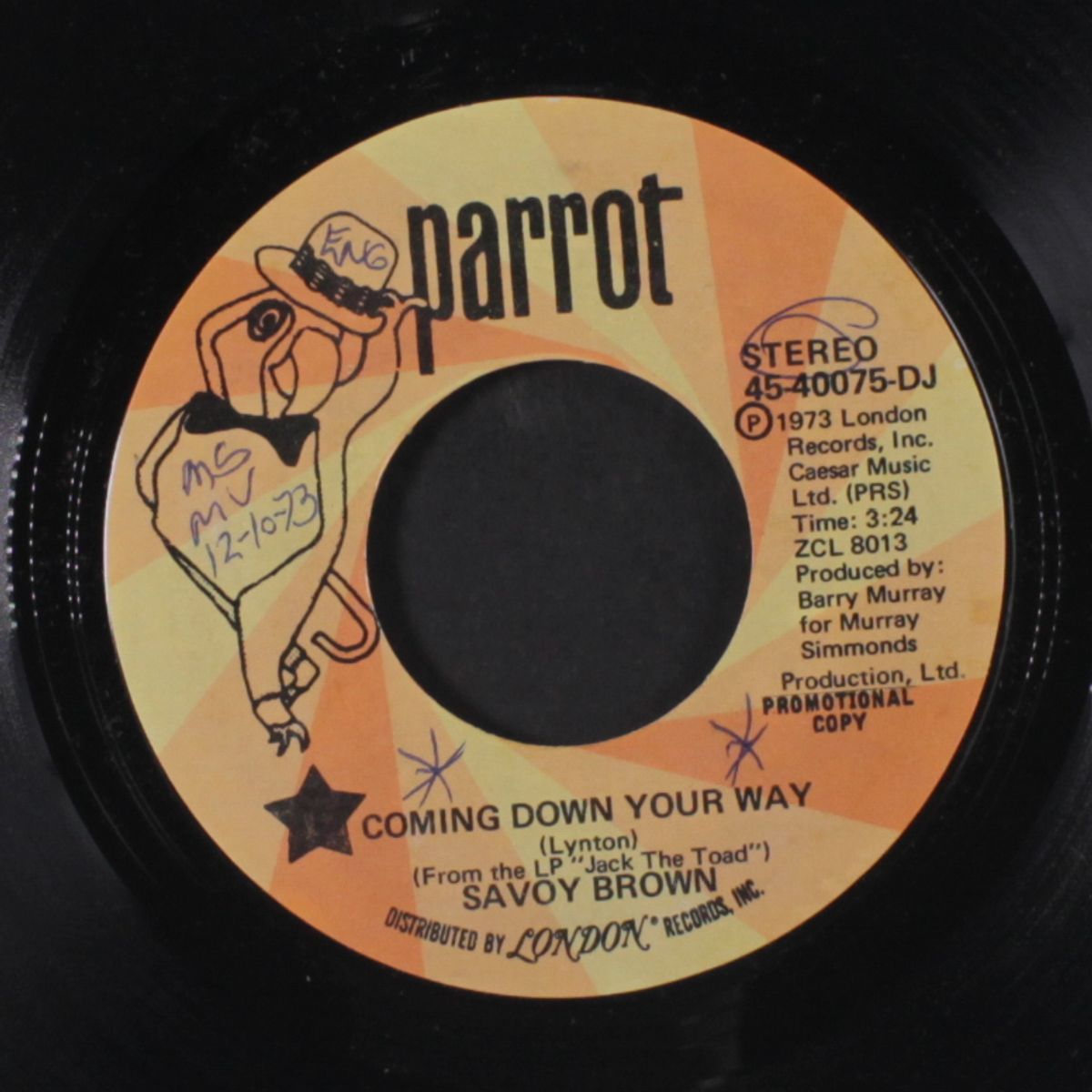 coming down your way / mono by SAVOY BROWN