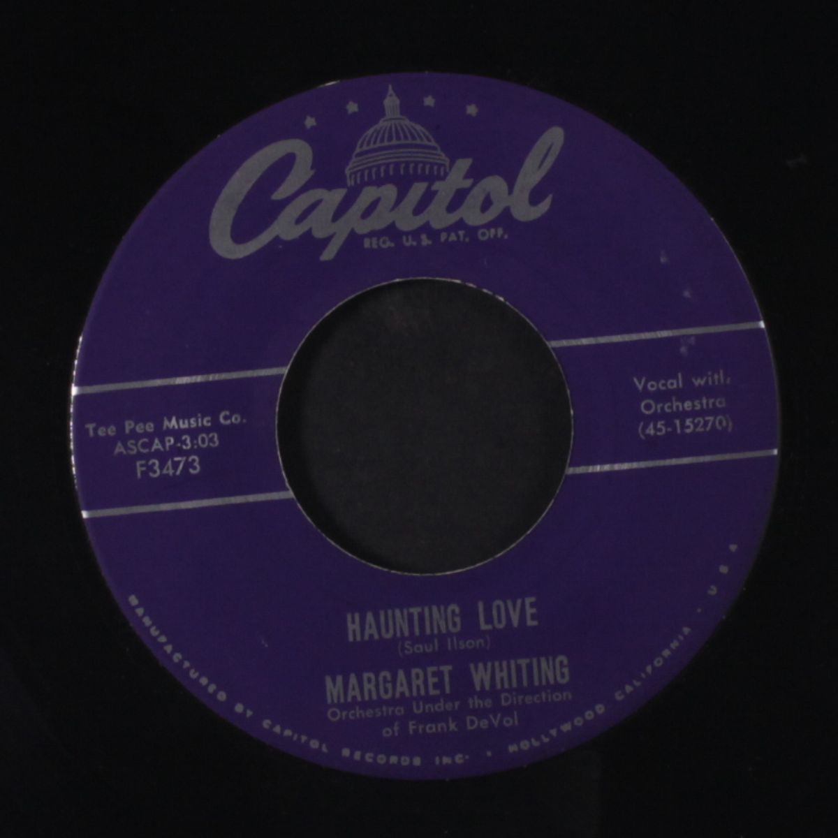 true love / haunting love by MARGARET WHITING