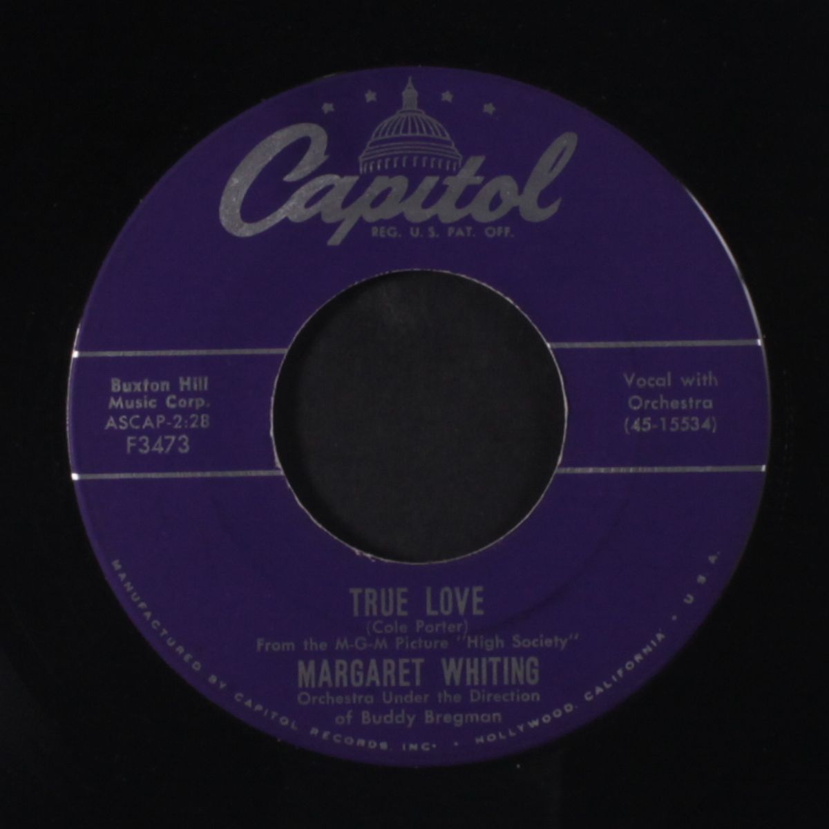 true love / haunting love by MARGARET WHITING